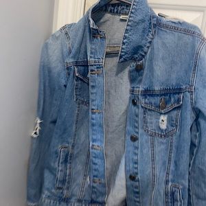 super cute jean jacket